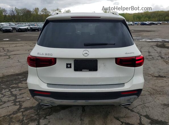 W1N4M4HB5SW417772 2025 MERCEDES-BENZ GLB-CLASS White Հետևի տեսք