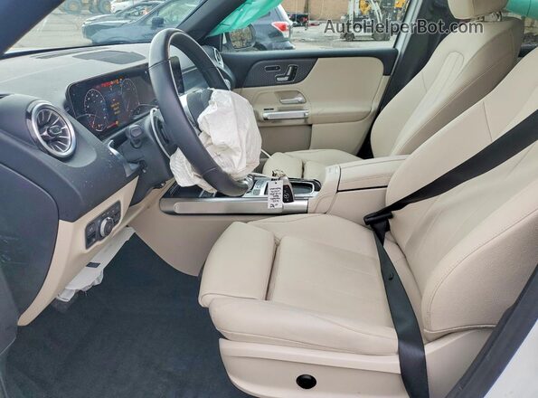 W1N4M4HB5SW417772 2025 MERCEDES-BENZ GLB-CLASS White Սալոնի դիմացի տեսք
