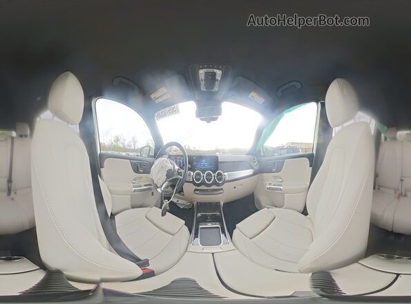 W1N4M4HB5SW417772 2025 MERCEDES-BENZ GLB-CLASS White Սալոնի 360 աստիճան տեսք
