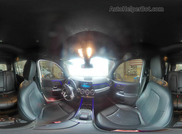 W1N4M4HB6NW246762 2022 MERCEDES-BENZ GLB-CLASS Белый Панорамный вид салона 360°