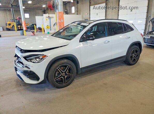 W1N4N4HB2MJ224783 2021 MERCEDES-BENZ GLA Белый Передняя левая четверть