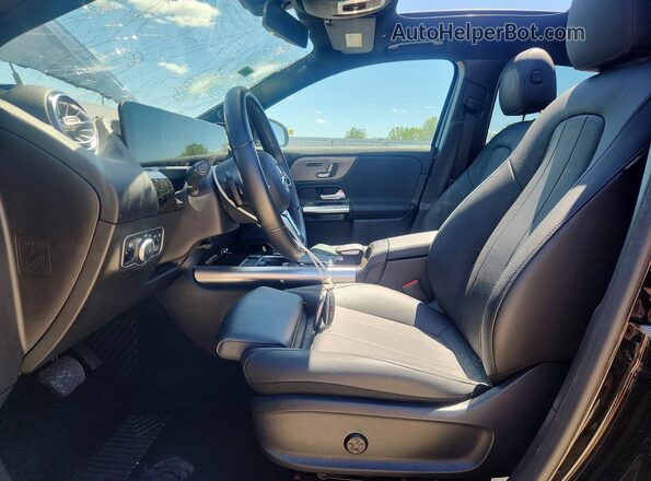 W1N4N4HB2MJ292551 2021 MERCEDES-BENZ GLA Black Widok wnętrza z przodu
