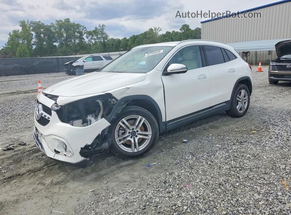 W1N4N4HB3MJ207250 2021 MERCEDES-BENZ GLA White წინა მარცხენა ხედი სამი მეოთხედიდან