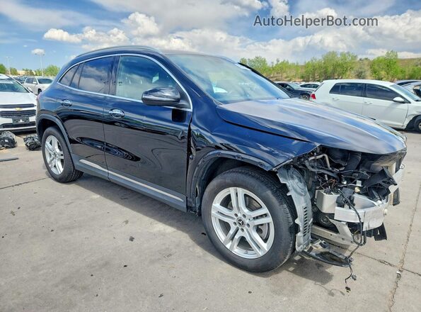 W1N4N4HB7MJ120824 2021 MERCEDES-BENZ GLA Черный Передняя правая четверть