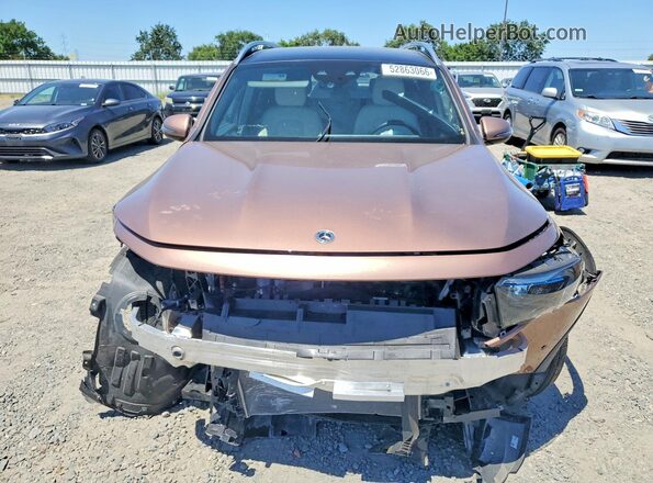 W1N9M0KB4PN066857 2023 MERCEDES-BENZ EQB Желто-коричневый Вид спереди