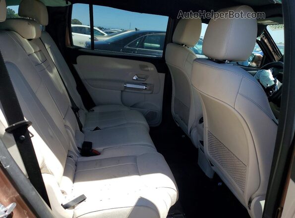 W1N9M0KB4PN066857 2023 MERCEDES-BENZ EQB Желто-коричневый Вид задних сидений