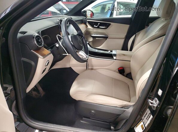 W1NKM4HB4RF153848 2024 MERCEDES-BENZ GLC-CLASS Черный Вид салона спереди