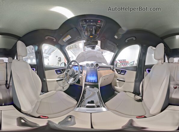 W1NKM4HB4RF153848 2024 MERCEDES-BENZ GLC-CLASS Черный Панорамный вид салона 360°