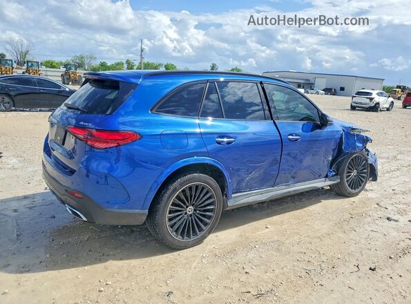 W1NKM4HB6PU013129 2023 MERCEDES-BENZ GLC-CLASS Синий Задняя правая четверть
