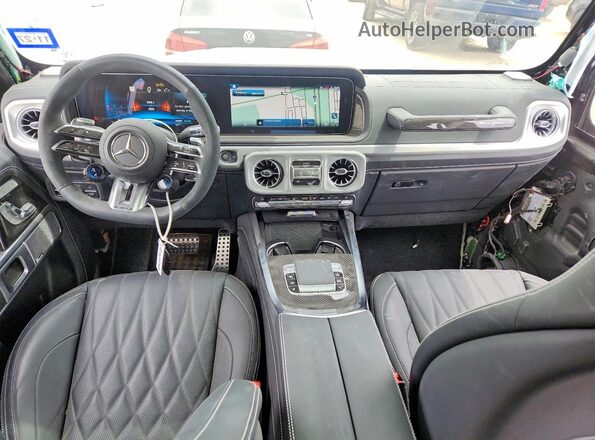 W1NWH5ABXTX067645 2026 MERCEDES-BENZ G-CLASS Black Առջևի վահանակի տեսք