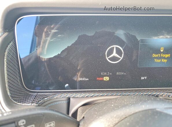 W1NWM0AB4SX024884 2025 MERCEDES-BENZ G-CLASS Синий Вид щитка приборов