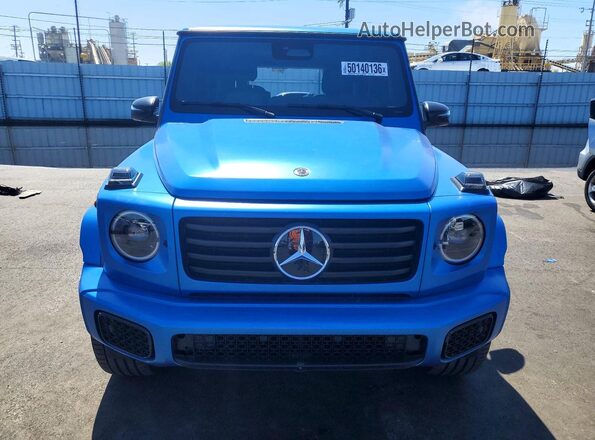 W1NWM0AB6SX030346 2025 MERCEDES-BENZ G-CLASS Blue Вид спереду