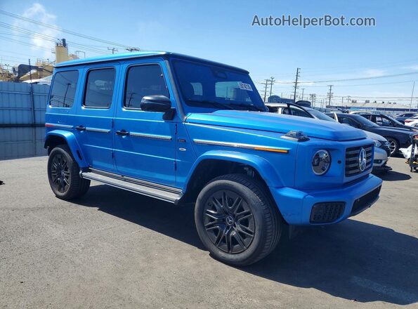 W1NWM0AB6SX030346 2025 MERCEDES-BENZ G-CLASS Blue Передня права чверть