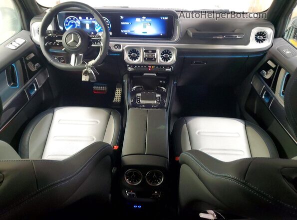 W1NWM0AB6SX030959 2025 MERCEDES-BENZ G-CLASS Белый Вид панели приборов
