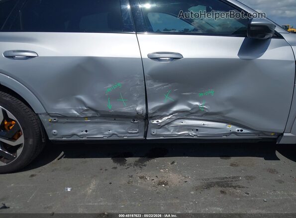 WA12AAGEXNB031825 2022 AUDI E-TRON Silver Front view