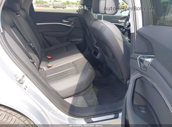 WA12AAGEXNB031825 2022 AUDI E-TRON Silver VIN sticker view