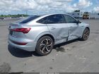 2022 Audi E-tron Sportback Premium Plus S Line Quattro Silver vin: WA12AAGEXNB031825