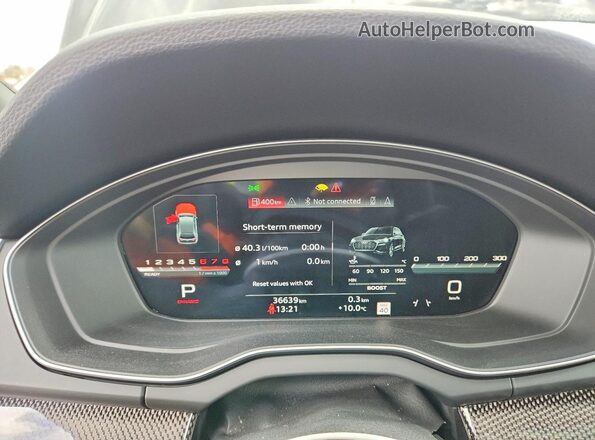 WA134AFY0R2072364 2024 AUDI SQ5 Black Vista del cuadro de instrumentos