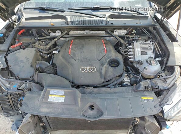 WA134AFY1P2004670 2023 AUDI SQ5 Black Widok komory silnika