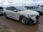 2022 Audi E-tron Sportback Prestige Gray vin: WA13AAGE2NB010259 2022 Audi E-tron Sportback Prestige Gray vin: WA13AAGE2NB010259