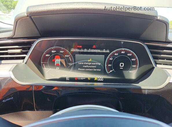 WA15AAGE2RB050596 2024 AUDI Q8 Серый Вид щитка приборов