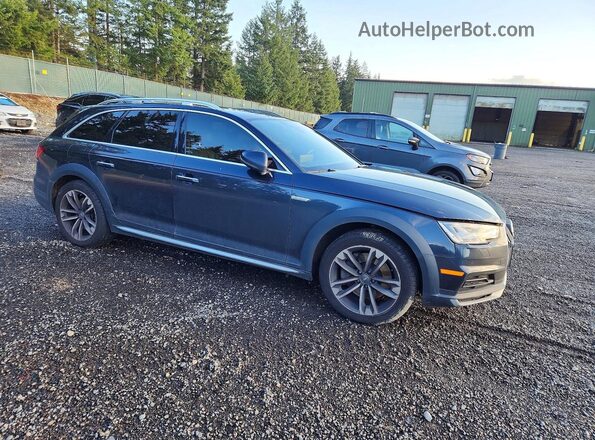 WA18NAF43HA038262 2017 AUDI A4 Серый Передняя правая четверть