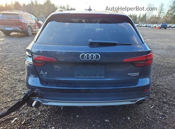 WA18NAF43HA038262 2017 AUDI A4 Серый Вид сзади