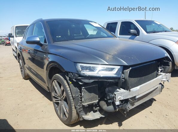 WA1A4AFY1J2225183 2018 AUDI SQ5 Gray Przód prawy