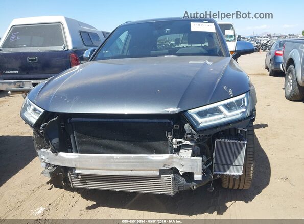 WA1A4AFY1J2225183 2018 AUDI SQ5 Gray Widok z przodu