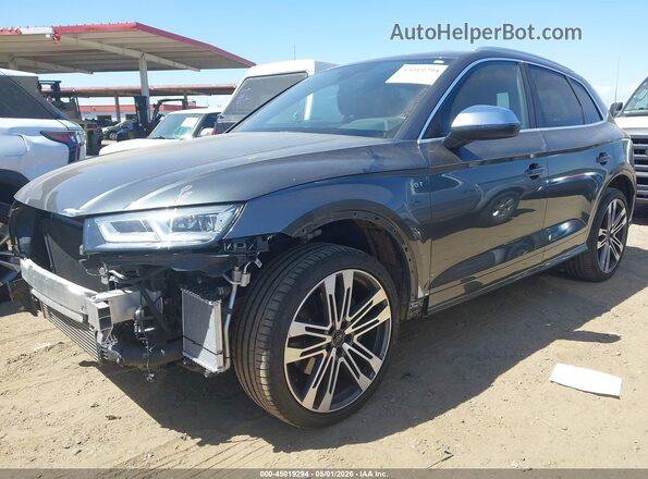 WA1A4AFY1J2225183 2018 AUDI SQ5 Gray Przód lewy