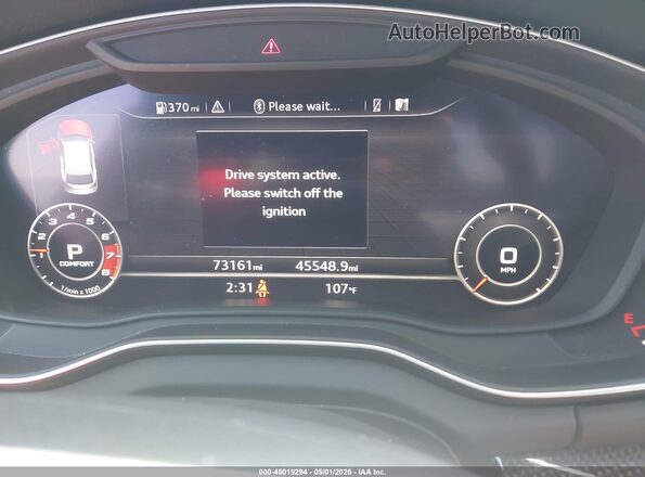 WA1A4AFY1J2225183 2018 AUDI SQ5 Gray Widok tylnych siedzeń