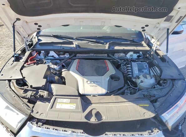 WA1A4AFY4J2058477 2018 AUDI SQ5 White უკანა სალონის ხედი