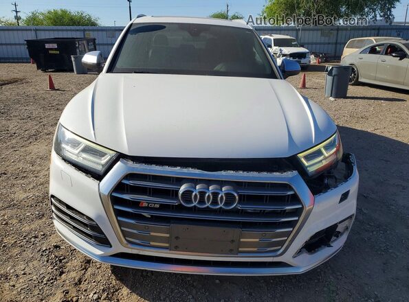 WA1A4AFY4J2058477 2018 AUDI SQ5 White წინა ხედი