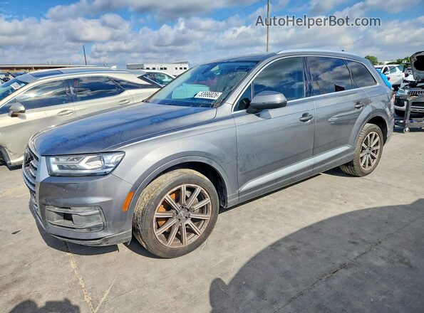 WA1AAAF74HD023498 2017 AUDI Q7 Серый Передняя левая четверть