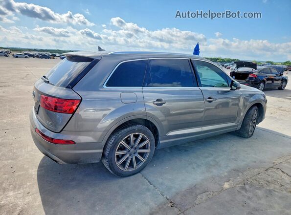 WA1AAAF74HD023498 2017 AUDI Q7 Серый Задняя правая четверть