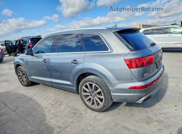 WA1AAAF74HD023498 2017 AUDI Q7 Серый Задняя левая четверть