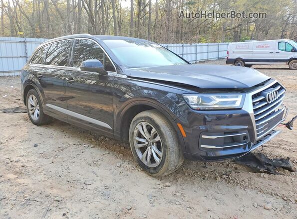WA1AAAF74KD036601 2019 AUDI Q7 Blue Передня права чверть