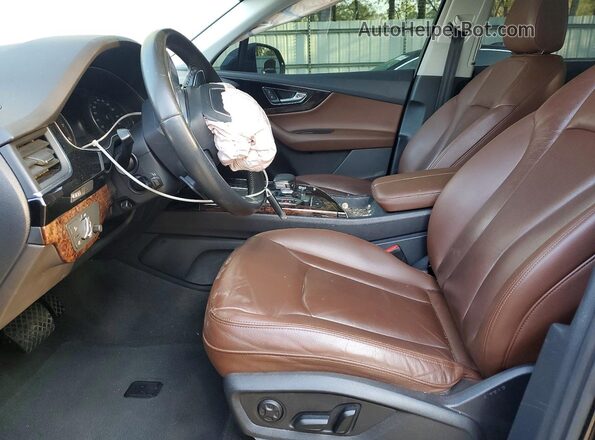 WA1AAAF74KD036601 2019 AUDI Q7 Blue Вид салону спереду