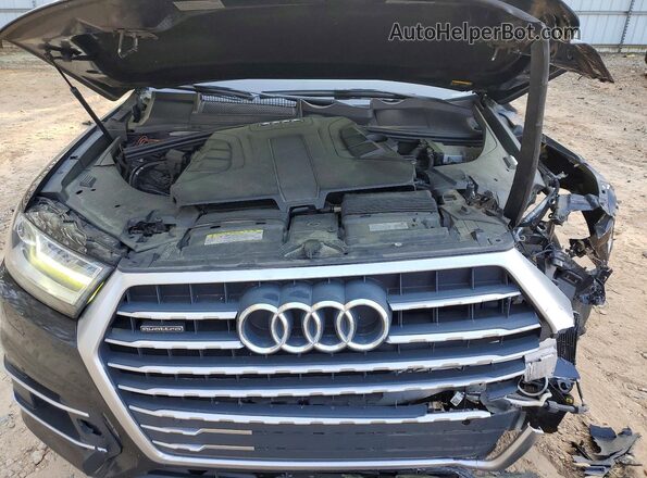 WA1AAAF74KD036601 2019 AUDI Q7 Blue Вид підкапотного простору