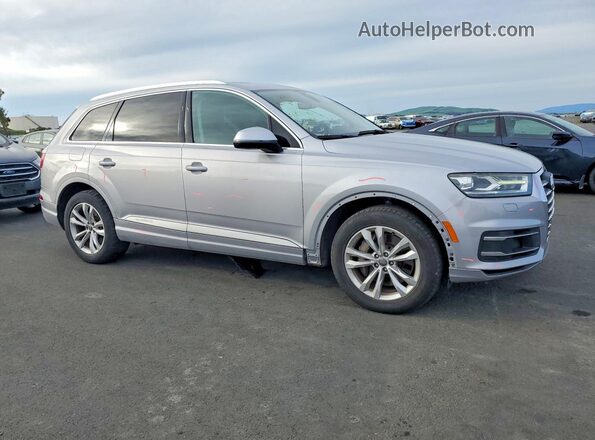 WA1AAAF75HD004023 2017 AUDI Q7 Серебряный Передняя правая четверть