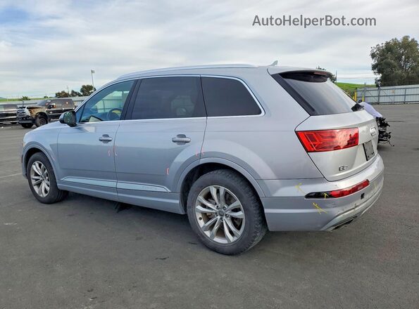 WA1AAAF75HD004023 2017 AUDI Q7 Серебряный Задняя левая четверть