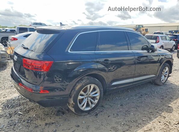 WA1AAAF75JD007686 2018 AUDI Q7 Черный Задняя правая четверть