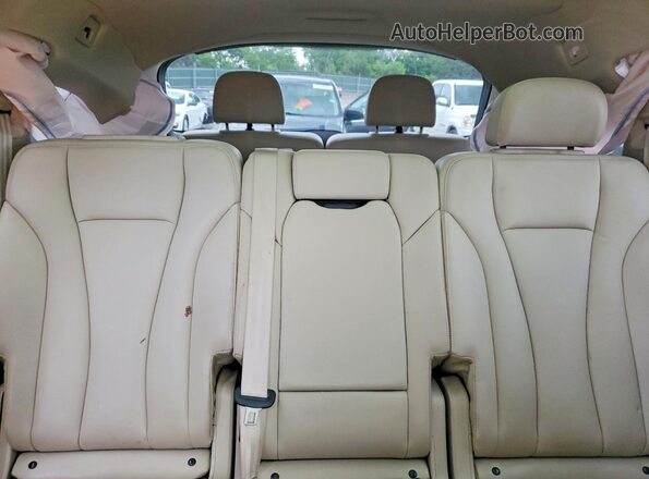 WA1AAAF75JD007686 2018 AUDI Q7 Черный Вид задних сидений