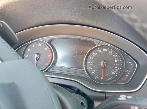 WA1AAAFY0M2079906 2021 AUDI Q5 Белый Вид щитка приборов