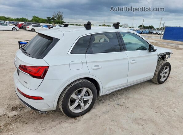WA1AAAFY3M2091502 2021 AUDI Q5 White უკანა მარჯვენა