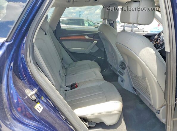 WA1AAAFY4M2102863 2021 AUDI Q5 Blue Հետևի նստատեղերի տեսք