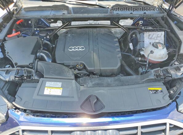 WA1AAAFY4M2102863 2021 AUDI Q5 Blue Սալոնի հետևի տեսք
