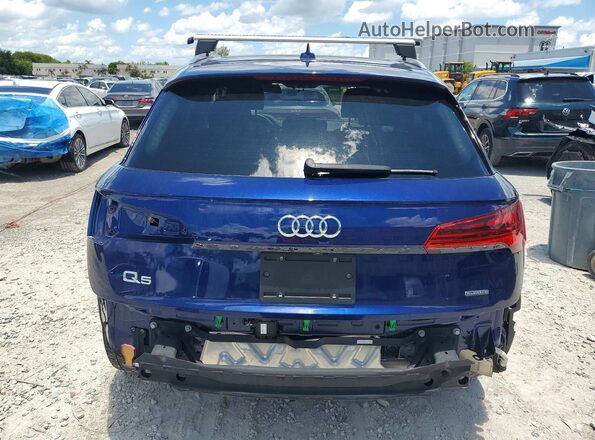 WA1AAAFY4M2102863 2021 AUDI Q5 Blue Հետևի տեսք