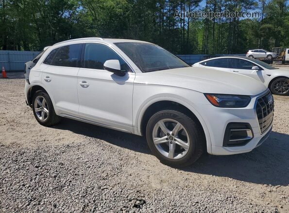 WA1AAAFY4M2114379 2021 AUDI Q5 Белый Передняя правая четверть