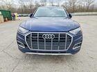 2021 Audi Q5 Premium Синий vin: WA1AAAFY6M2125125